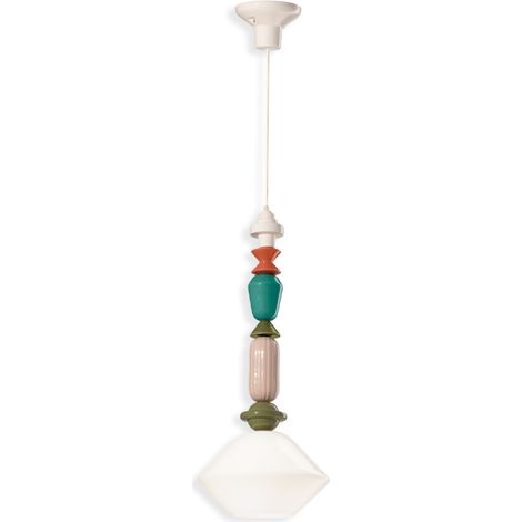 LARIAT DECO C2711, Lampe de plafond en céramique, Ferroluce (1/2)