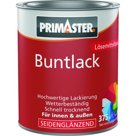Primaster Buntlack 375 ml enzianblau seidenmatt Lack