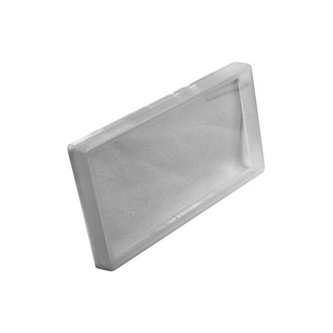 Couvercle transparent pour écriteaux Simplex, 100 x 50 mm