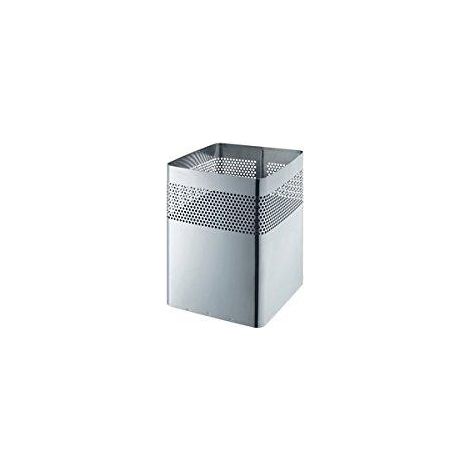 helit La dot Cestino quadrato grigio medio 18L