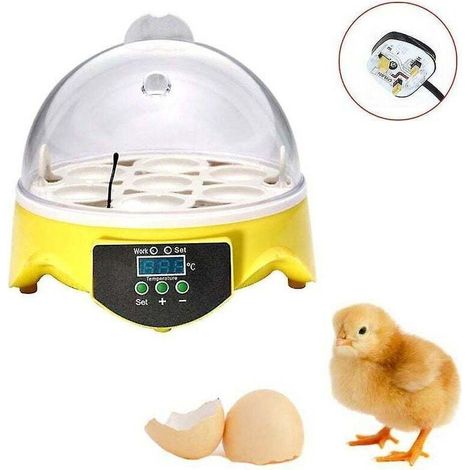 Incubateur Automatique D'Oeufs De Volaille 7 Pièces Incubateur D'Oiseaux De Volaille À Température Contrôlée-DOU