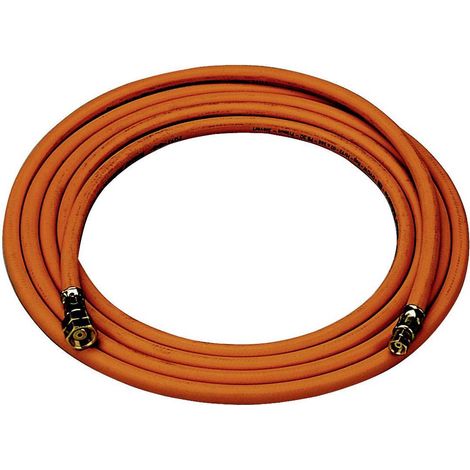 Tubo di gas propano 4x4mm M10x1 LH x G3/8 Zoll LH ad alta pressione L.3m (1/3)