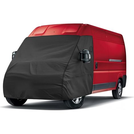 Housse de Pare-Brise Compatible avec 2006-2025, Bâche de Protection Pare-Brise pour Camping-Car Contre Le Gel et Le Soleil imperméable Housse de Voiture Couvrant Tout Le Capot (1/5)