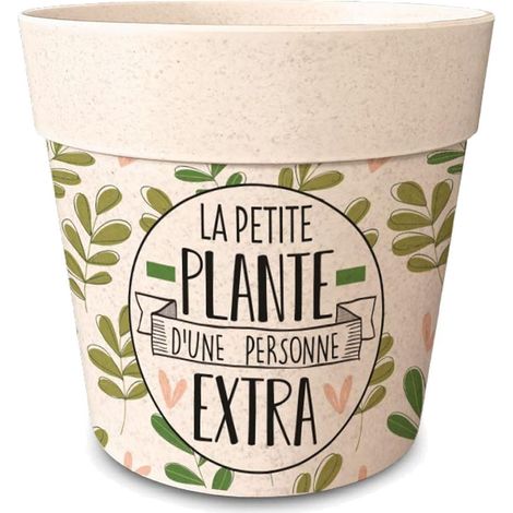 Cache pot en bambou la petite plante (1/3)