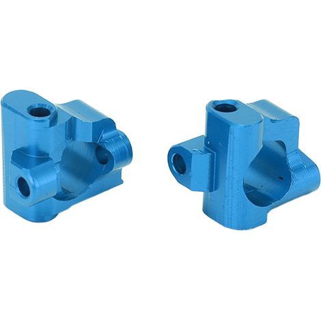 Stück Vorderradnaben aus Aluminiumlegierung, RC-Ersatzteile für LOSI 1/18 Mini T 2.0 2WD, blau (1/5)