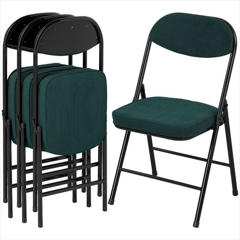 Banc de salle à manger Lot de 4 chaises pliantes de salle (1/5)