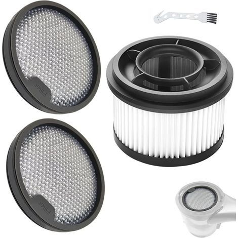 Set di 4 accessori per aspirapolvere, compatibile con i modelli T10/T20/T30/V12S/V16S/G9/G10, con 2 filtri + 1 filtro + 1 spazzola per la pulizia. (1/4)
