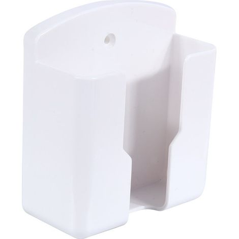 Lot de 2 télécommandes universelles pour support mural, boîte de rangement adhésive pour télécommande, climatiseur, TV, téléphone stéréo, bureau (1/5)