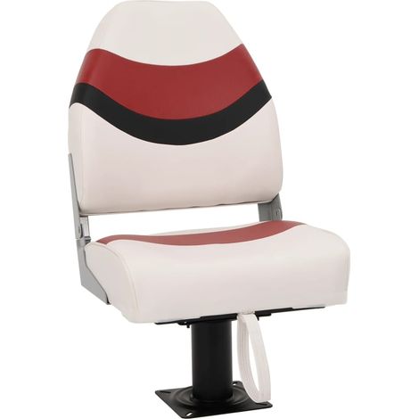 Maison Exclusive - Set Sedile da Barca Pieghevole 2pz con Schienale Alto