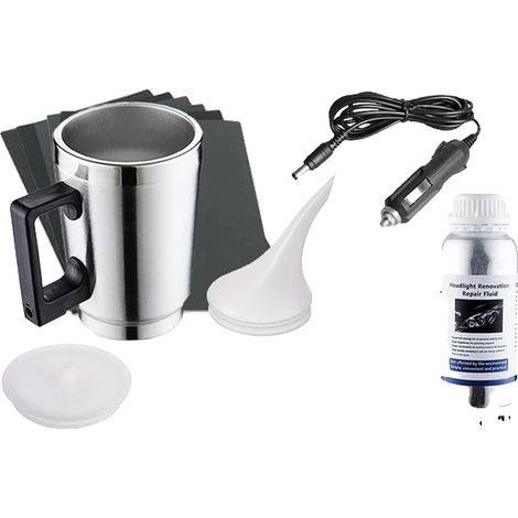 Kit de restauration de phares, polymère liquide, facile à utiliser, 800ml et 12v (1/2)