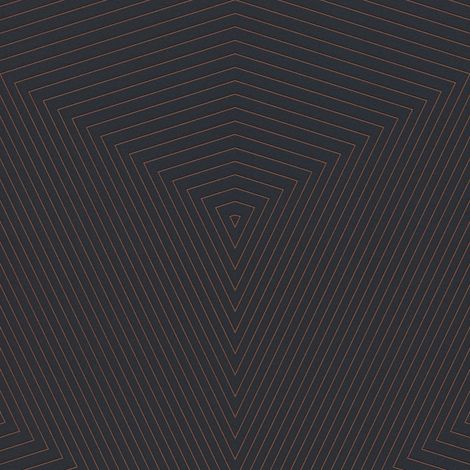 Grafik Tapete Profhome 375226 Vliestapete leicht strukturiert mit geometrischen Formen glänzend schwarz bronze 5,33 m2