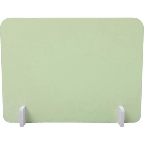 Ensemble de cloison de bureau avec écran de protection contre les éternuements pour étudiants-39.70X29.80X7.00CM-Light Green (1/3)
