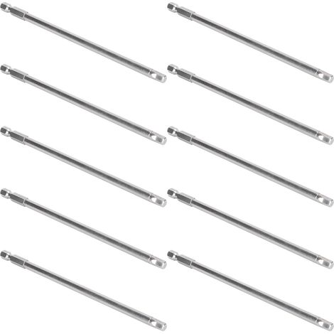 5mm Allen wrench bit, hardened electric screwdriver bit with magnetic tip, S1/4 150mm (sold in packs of 10, shipped in plastic box). (1/5)
