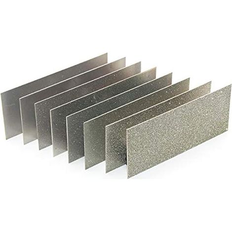 Pierre à Aiguiser Rectangulaire Professionnelle Grain 80, Affuteur, Aiguiseur pour Couteaux