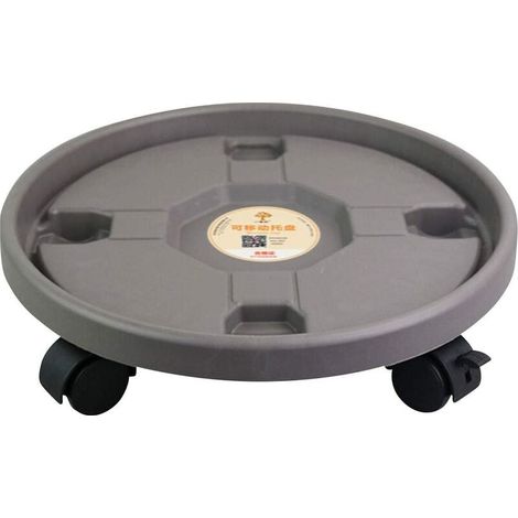 Carrito para plantas con ruedas, soporte para macetas, con ruedas, soporte para plantas con ruedas y carrito de plástico para plantas, soporte para plantas para interior y exterior (1/5)