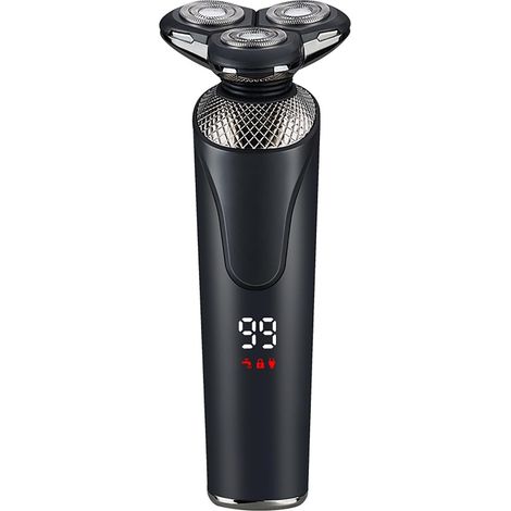 [Coiffeur Barbes Et Visage] XF552 Tondeuse À Barbe Intelligente, Écran LCD Haut-Power, Rechargeable, Lavable Complètement (1/5)