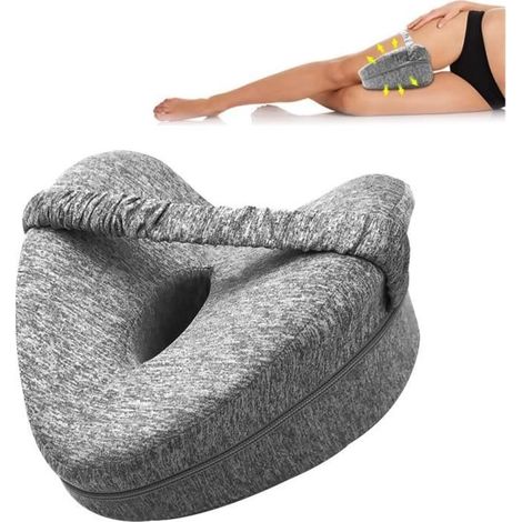 Oreiller Jambes Orthopédique - Coussin Genoux Nuit - Coussin Ergonomique Genoux - Coussin pour Genoux Dormir (1/4)