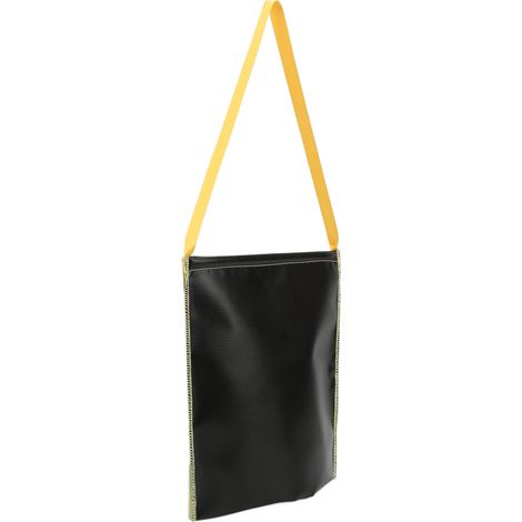 Sac de rangement ignifuge noir pour barbecue, grande capacité, haute résistance aux flammes, en tissu coupe-feu, pour pique-nique et camping (1/5)