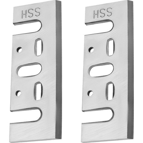 2pcs HSS Planer Blades Replacement Woodworking Planer Blade Compatible with N556874 DCP580 Compatible with 1001 1100 1125 (1/5)