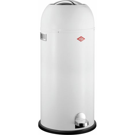 Wesco Mülleimer Kickmaster Maxi weiß (1/3)