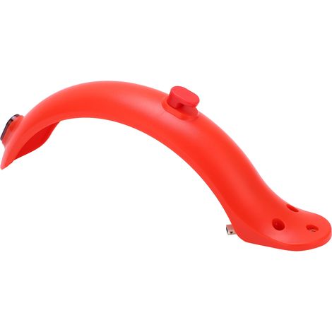 Garde-boue arrière avec crochet et feu arrière pour trottinette électrique Xiaomi Mijia M365 (accessoires rouges) (1/5)