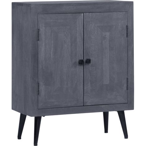 Buffet,Bahut, Meuble de Rangement pour Salon, Bureau Bois solide de manguier 60 x 30 x 76 cm FBV44035 (1/5)