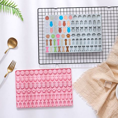 Lebensmittelechte Silikonform, 2er-Set Rosen – für Schokolade, Bonbons und Eiswürfel, flexibel und wiederverwendbar (1/4)