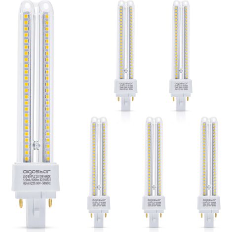 Ampolla Aigostar double tubes 15W 4000K (1/5)