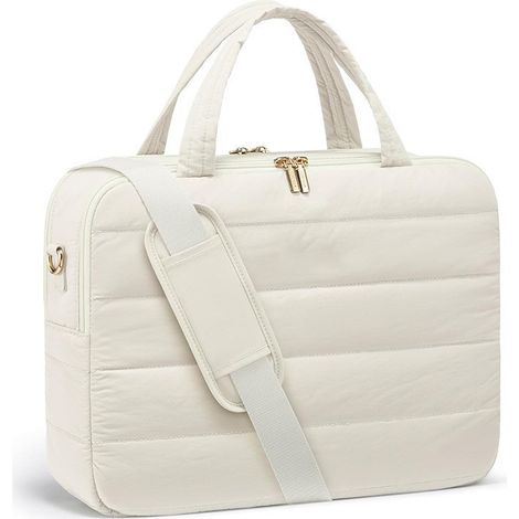sac portable ordinateur portable duveteuse, sac bandoulière professionnel femme compatible avec les (1/5)