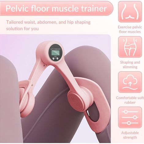 Entaîneu de cuisse, équipement d'execice des hanches et de la cuisse, entaînement musculaie du planche pelvien, comptage automatique, otation à 360 degés, équipement d'execice de cuisse pou (1/5)