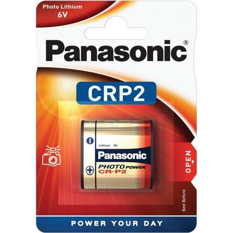 Batteria al litio Panasonic BAT-CRP2 da 6V