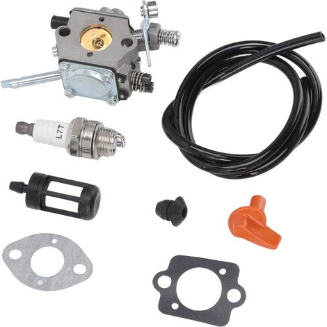 Vergaser-Reparatursatz für Stihl 4126 120 0600 Freischneider: Kraftstoffleitung, Zündkerze und Filter. (1/5)