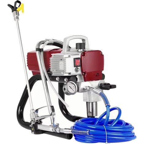 Pulvérisateur haute Airless pression 2300W Pistolet de pulvérisation pour les projets de pulvérisation à grande échelle, tels que les façades de maison, le plafond, les terrasses, les projets de peint (1/5)