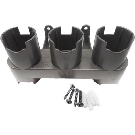 Wandhalterung / Zubehörhalter / Dockingstation / Halter für Dyson Staubsauger wie V7 V8 V10 V11 V15 / inklusive Schrauben + Dübel / Akkusauger (1/4)