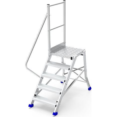 Piattaforma di accesso - 6 gradini - Altezza max di lavoro 3.20m - ES306-G (1/5)