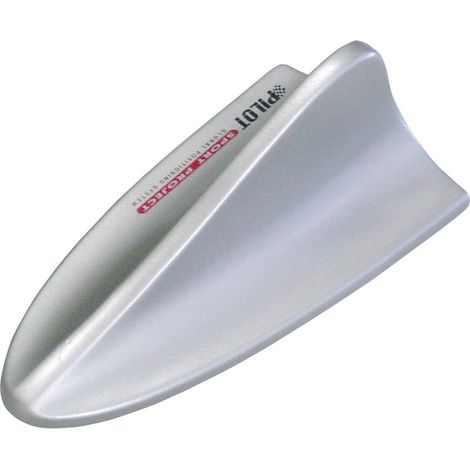 Gps-Fin Spoiler, simulazione di antenna satellitare - Argento (1/2)