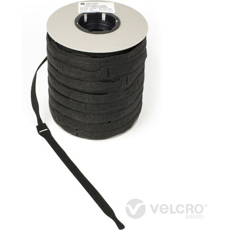 Velcro Bande ONE-WRAP® noire 13 mm x 200 mm 750 pcs
