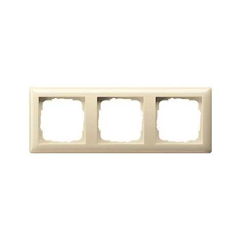 Placca da parete Gira standard 55 senza viti 3 posti