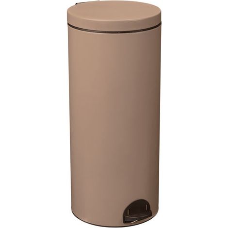 Rossignol Élora cubo de basura con pedal 30 L moka