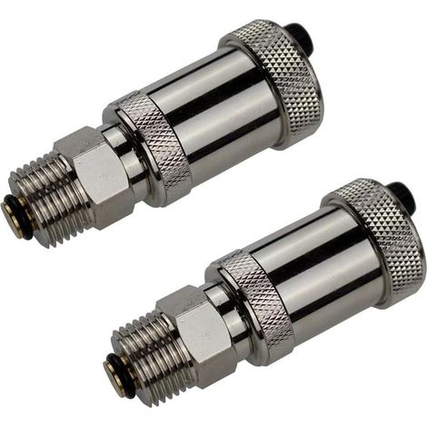 Automatisches Entlüftungsventil 1/5.1 cm 3/20.3 cm Heizung Absperrventil Schnellentlüftung Messing für Heizungsanlagen und Heimwerker (1/5)