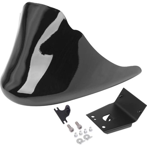Motorrad schwarz vorne unten Spoiler Fender Dam Air Verkleidung Kinn passend für Harley XL Sportster 883 1200
