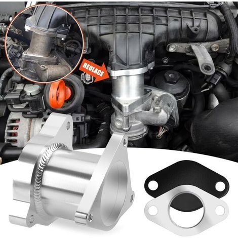 Tuyau de Rechange pour Valve EGR pour Volkswagen Golf Mk5 1.9 2.0Tdi, Kit de Suppression Vanne EGR pour Mk1 Mk2 Mk4 pour Skoda 2.0Tdi EGR valve diesel EGR