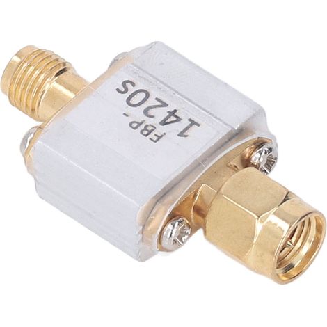 SAW 1420MHz Bandpassfilter, 80MHz breites Modul, SMA-Schnittstelle, elektronisches Bauteil für die Radioastronomie (1/5)