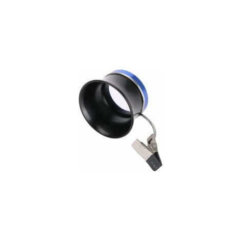 10-fache Clip-on-Lupe, professionelle Lupe, Lupe aus Aluminiumlegierung für Mechaniker, Uhrmacher, Fotografen, Juweliere