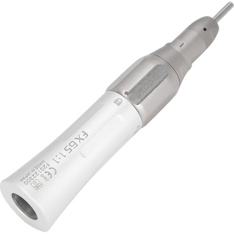 Pièce à main dentaire basse vitesse à nez droit pour le nettoyage et le polissage des dents, résistante aux hautes températures (1/5)