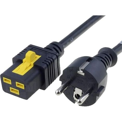 Cable alimentation vers C13 femelle 2m avec blocage