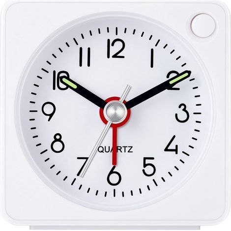 Réveil numérique à double alarme – Volume et luminosité réglables – Écran LED multicolore avec veilleuse – Fonction snooze et sauvegarde de la mémoire – Noir (1/5)
