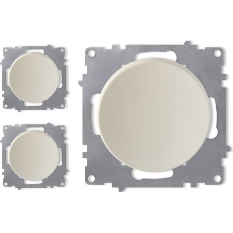 Interrupteur simple allumage (lot de 3) - beige