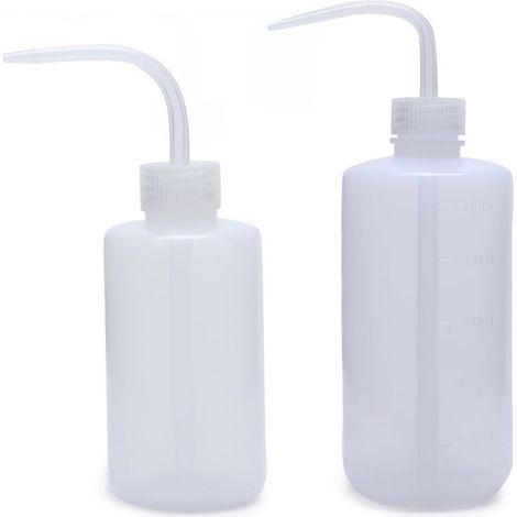 Arrosoir Plastique - Bec Courbé Réglable - Gradué - Pour Succulentes et Plantes d'Intérieur - 250 ml et 500 ml - Lot de 2 (1/5)