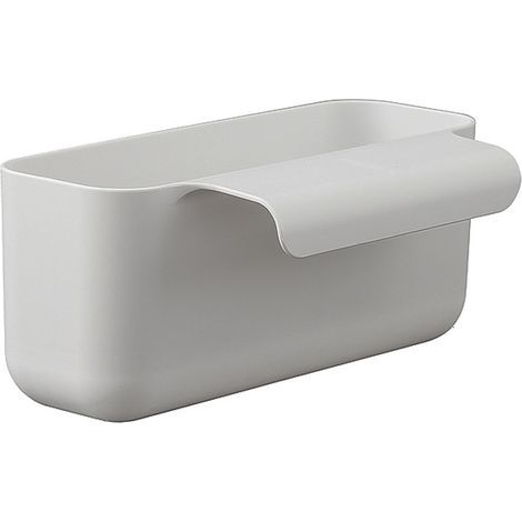 Abtropfkorb für Spülbecken, Abtropfkorb für Spülmaschinenreste, Abtropfkorb für Geschirr, weiß (1/5)